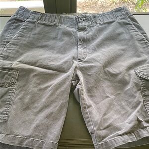 Dickies Men's Charcoal Cargo Shorts